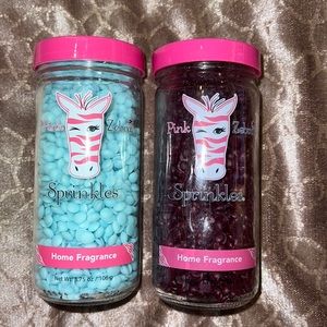 Pink Zebra Sprinkles Lightly used sea salt vanilla & black cherry